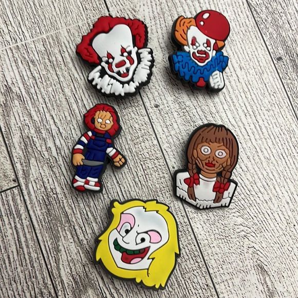 New Halloween Spooky 15 Piece Croc Style Shoe Charms - Picture 3 of 5